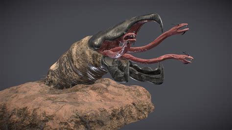 Graboid - Tremors - Buy Royalty Free 3D model by aleerussi [a06ec9e ...