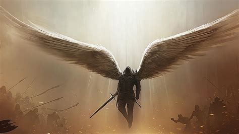 warrior angel wings of light - Google Search | Angel wallpaper, Angel ...