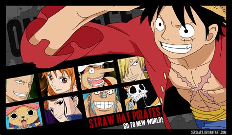 Straw Hat Pirates - Go to the New World by SergiART on DeviantArt