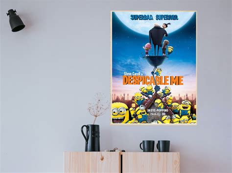 Despicable Me Movie Poster 2023 Film Silk Fabric Wall Art - Etsy