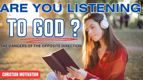 Are You Listening TO GOD? - Christian Motivation #dailydevotional # ...