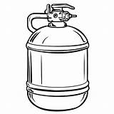 Premium Vector  Illustration Outline Of A LPG gas drawing For sketch template