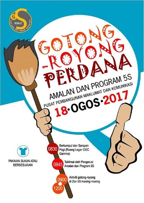 Poster Gotong Royong Di Sekolah Karangan Ilmiah Pdf - IMAGESEE