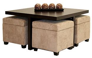 coffee-table-ottomans - The Best of Twins