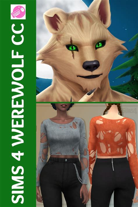 sims 4 werewolf cc Sims 4 Mods, Sims 3, Werewolf Eyes, Zombie Christmas, Sims Packs, Sims 4 ...