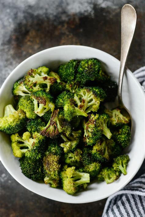 Simply Scratch The Best 10-Minute Roasted Broccoli Recipe - Simply Scratch