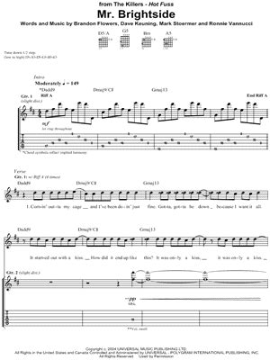 "Mr. Brightside" Sheet Music - 22 Arrangements Available Instantly ...