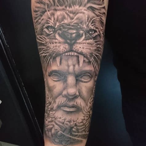 10+ Best Hercules and Lion Tattoo Designs - PetPress