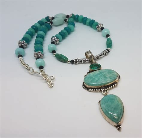 Amazonite Necklace - N217