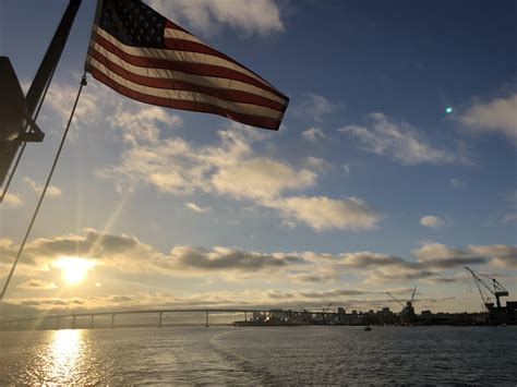 Beautiful Coronado Bridge at Sunset last night : r/sandiego