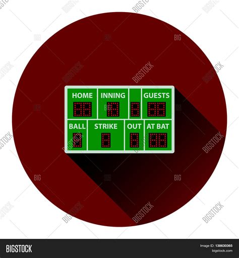 Baseball Scoreboard Vector & Photo (Free Trial) | Bigstock