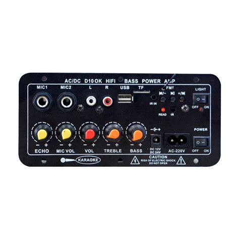 Amplifier Board Audio Stereo AMP High Subwoofer Power Amplifier Board 220V/12V/24V for home ...