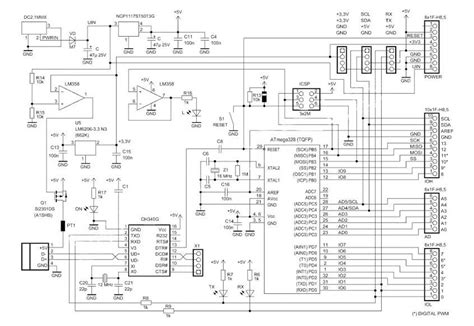 How To Make A Circuit Diagram For Arduino Uno - Wiring Draw And Schematic