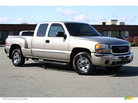 2003 Pewter Metallic GMC Sierra 1500 SLE Extended Cab 4x4 #40571506 ...