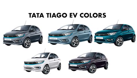 Tata Tiago EV Colors: Blue, White, Grey [Tiago Electric Photos] - GaadiKey