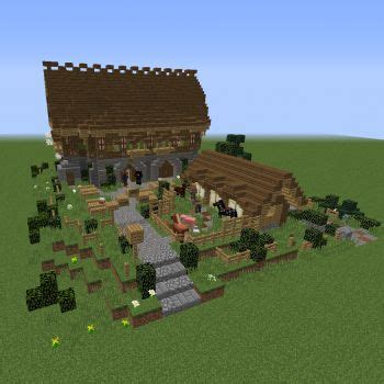 Minecraft Village Tavern Blueprints