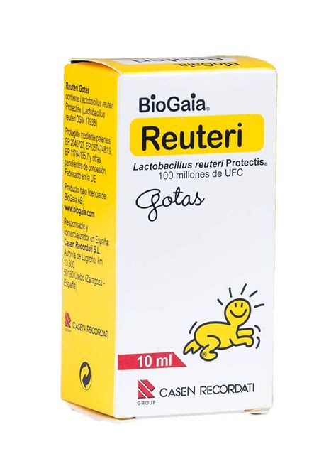 Reuteri - probiótico para tratar los cólicos en los bebés