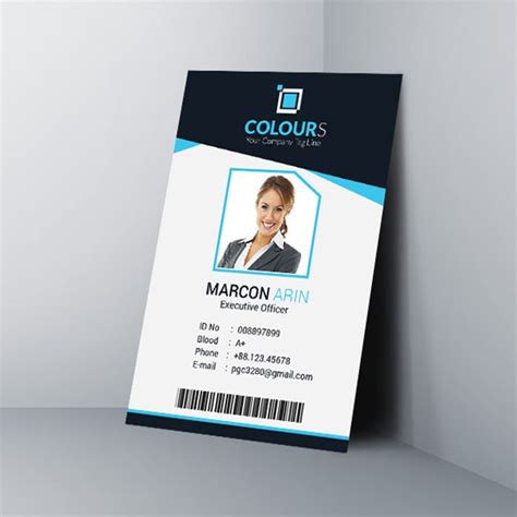 Corporate Id Card Design Free - Kesan Korporat