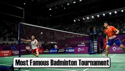 Badminton Tournament List | Badminton World Championships Names & Schedule