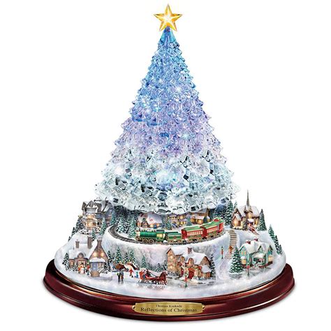 Thomas Kinkade Christmas Tree With Lights, Motion and Music | #1844070410