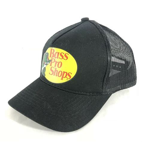 Bass Pro Shops Hat Mesh Adjustable Snapback Trucker Baseball Fishing Outdoor Cap for sale online ...