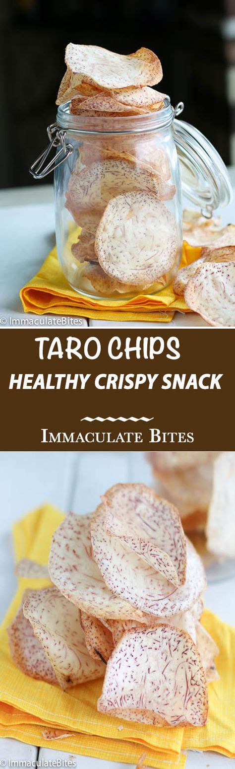 Taro Chips | Recipe | Taro chips recipe, Taro recipes, Food