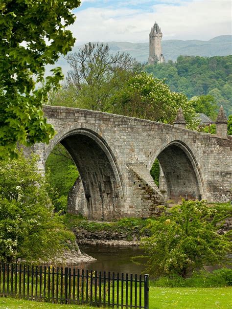 Stirling Bridge, Scotland | Anıtlar, Manzara, Yerler