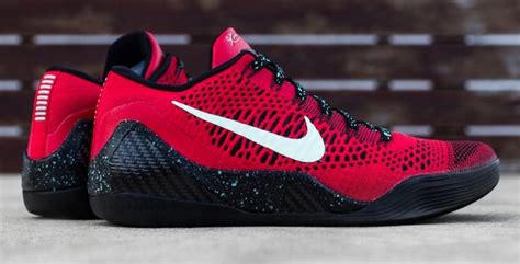 Nike Kobe 9 Elite Low University Red/Black | Nice Kicks