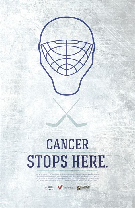 Hockey Fights Cancer on Behance