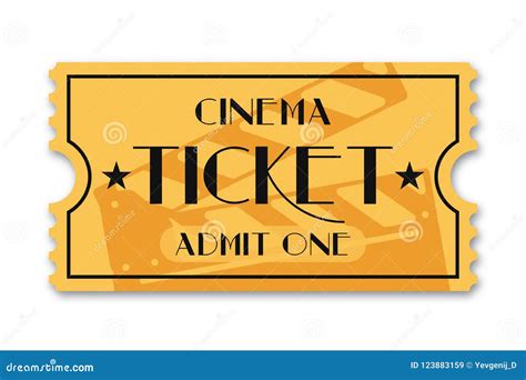 Movie Ticket Clip Art