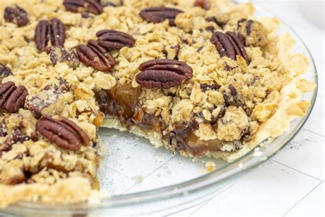 pecan streusel apple pie; | Best With Chocolate