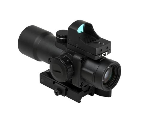 NC Star Compact Prismatic 3.5x32mm Scope with Red Dot Sight | Airsoft ...