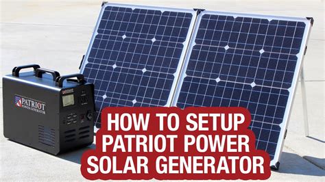 How to Use a Patriot Power Generator [EASY!] - YouTube