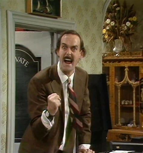 Basil Fawlty | Fawlty towers, Monty python, Famous people