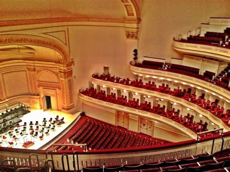 Carnegie Hall - One of the most famous and fancy venues in NYC - Seating Capacity 3,600. I ...