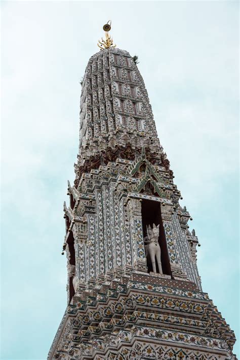 Wat arun architecture stock photo. Image of beautiful - 93872956