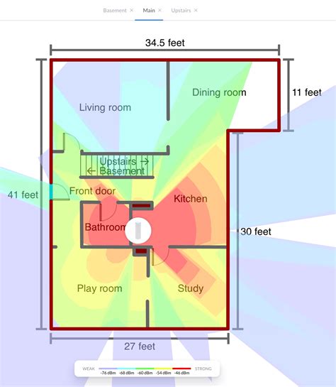 networking - Home network access point placement options using ...