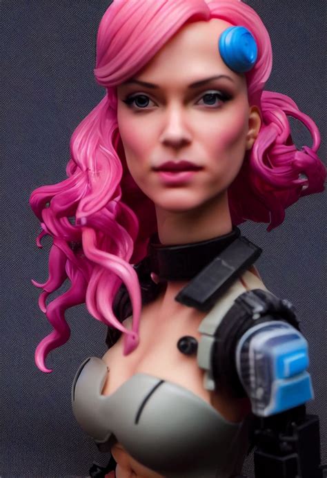 cute flirty cyberpunk thief woman action figure with a | Midjourney | OpenArt