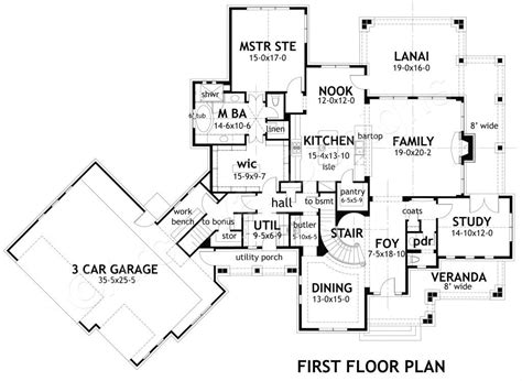 Crystal Falls House Plans | Farmhouse style house plans, Floor plans ...