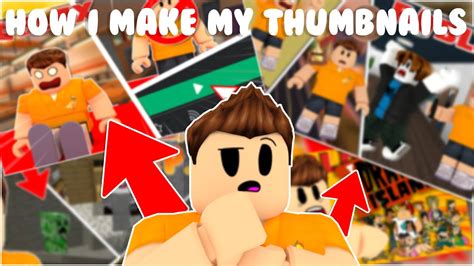 HOW TO MAKE ROBLOX THUMBNAILS/ROBLOX GFX (How I make my thumbnails ...