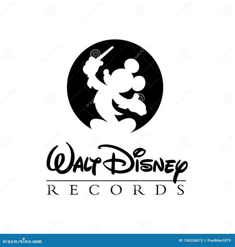 Disney Logo Black And White