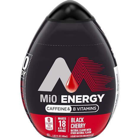 MiO Energy Black Cherry 1.62 oz. (48 mL): Amazon.de: Lebensmittel & Getränke