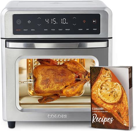 Amazon.com: COSORI Air Fryer Toaster Oven, 13 Qt Airfryer Fits 8" Pizza ...