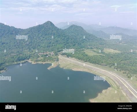 aerial view of Waduk Jatiluhur in the morning Stock Photo - Alamy