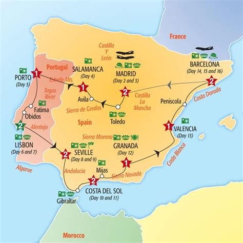 SPAIN + PORTUGAL - Insight Tours Itinerary URL : http://amzn.to/2nuvkL8 Discount Code : DNZ5275C ...