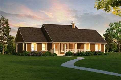 Ranch Style House Plan - 3 Beds 2 Baths 1820 Sq/Ft Plan #18-4512 - Houseplans.com