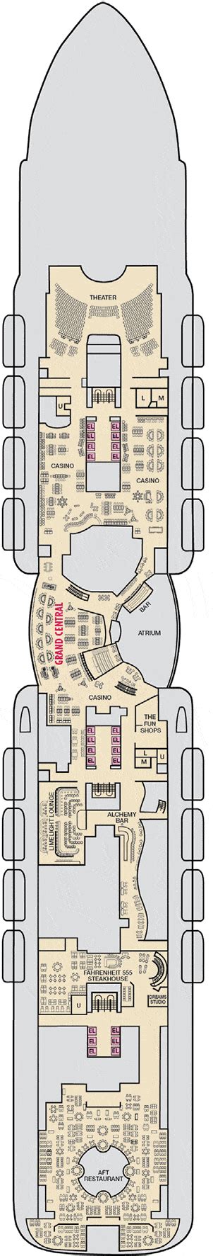 Carnival Jubilee Deck plan & cabin plan