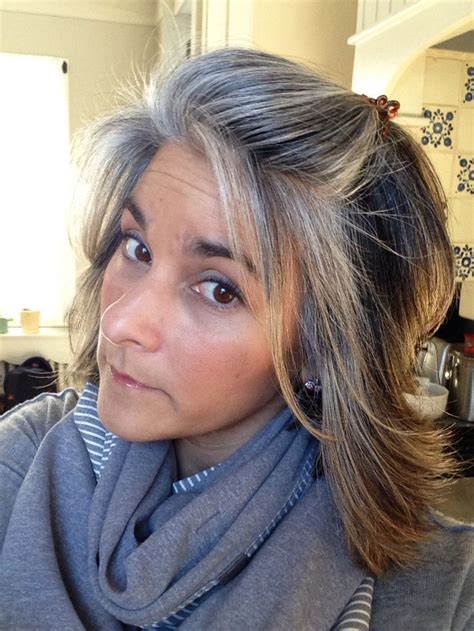 sofistyhairstylepictures.top | Gray hair growing out, Blending gray ...