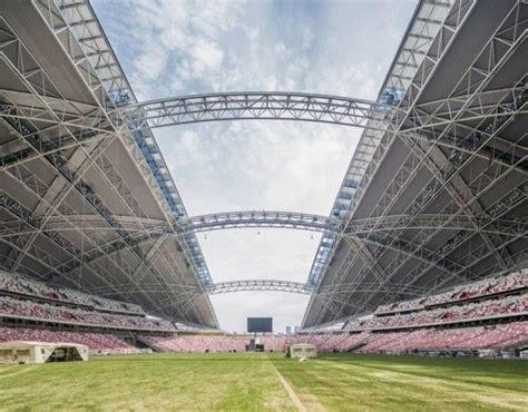 Biggest Dome Ever Built | WordlessTech | Stadium architecture, Dp ...