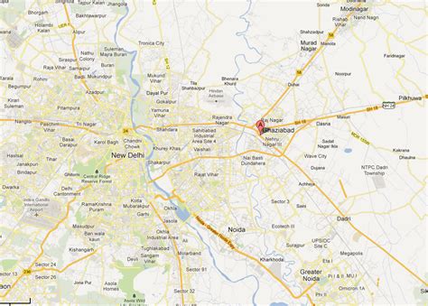 Ghaziabad Map